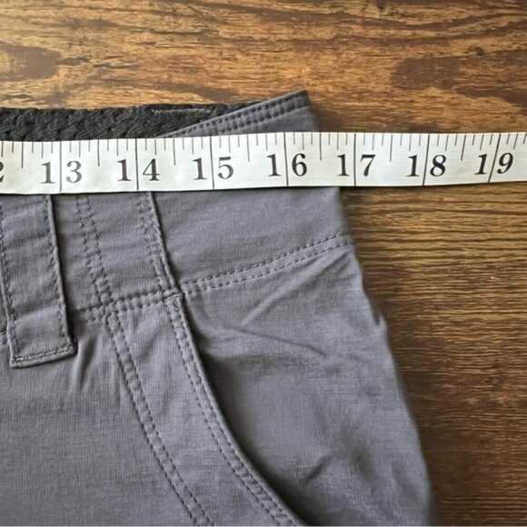 LL Bean Women's Vista Trekking Pants Mid-Rise Straight-Leg Size 12 Granite Grey - Picture 13 of 16
